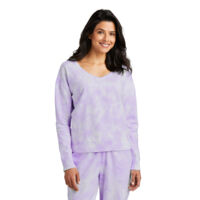 Cloud Tie Dye V Neck Sweatshirt Thumbnail