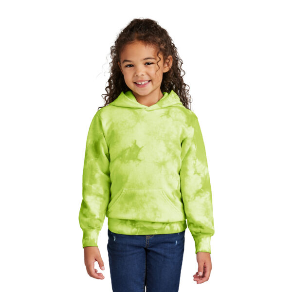 Youth Crystal Tie Dye Pullover Hoodie Thumbnail