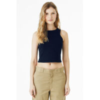 Women's Micro Rib Racer Tank Thumbnail