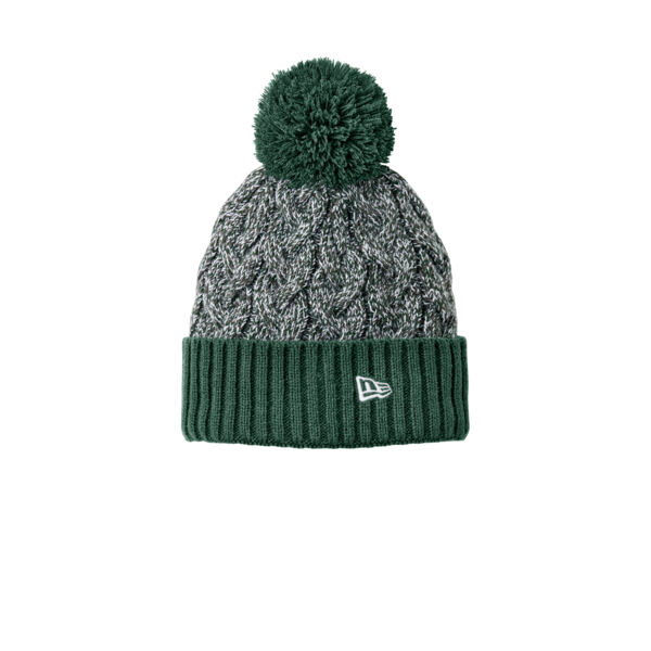 Marled Knit Pom Beanie Thumbnail