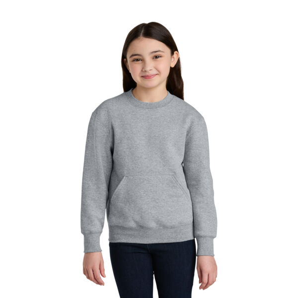 Youth Core Fleece Crewneck Pocket Sweatshirt Thumbnail