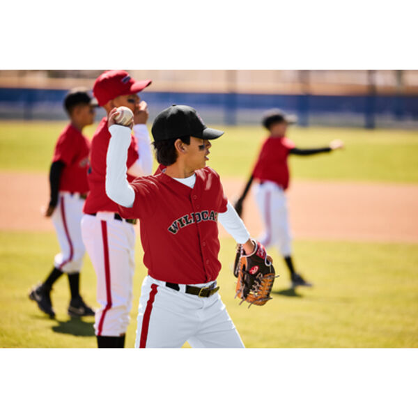 Youth PosiCharge ® Tough Mesh Full Button Jersey Thumbnail