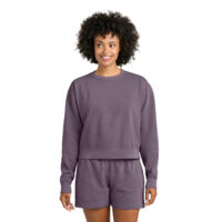 Women's Mid Length Crewneck Sweatshirt Thumbnail