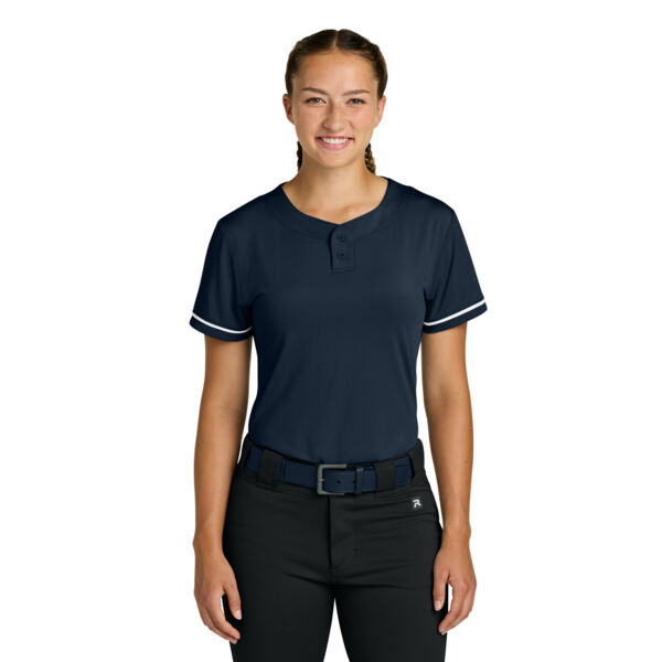 Women's Select 2 Button Softball Jersey Thumbnail