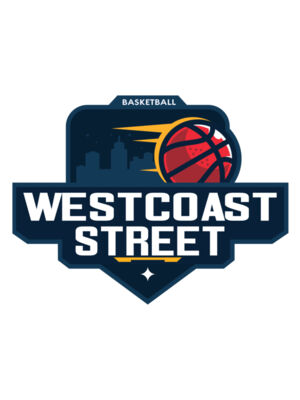 Westcoast Street Basketball logo template
