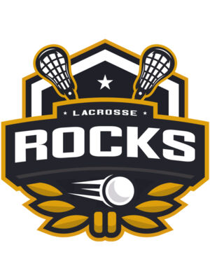 Rocks Lacrosse Logo Template