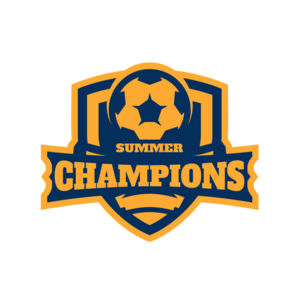 Champions Summer Soccer logo template Thumbnail
