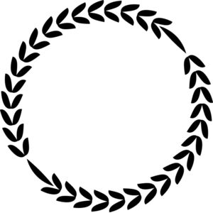 Laurel Leaf Circle Wreath Thumbnail