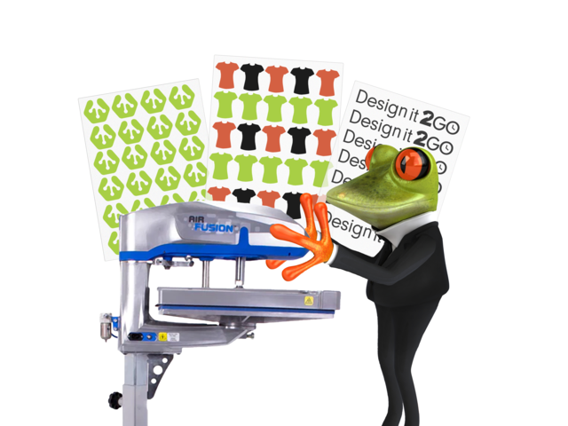 Direct to film (DTF) same day custom transers