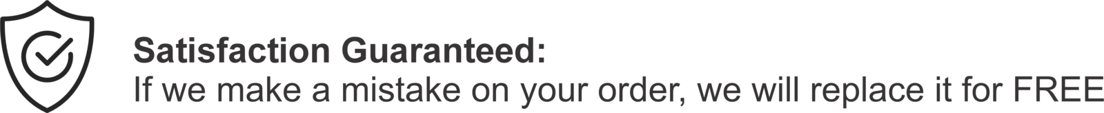 The Tee Spot Satisfaction Guarantee