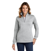 Ladies 1/4 Zip Sweatshirt  Thumbnail