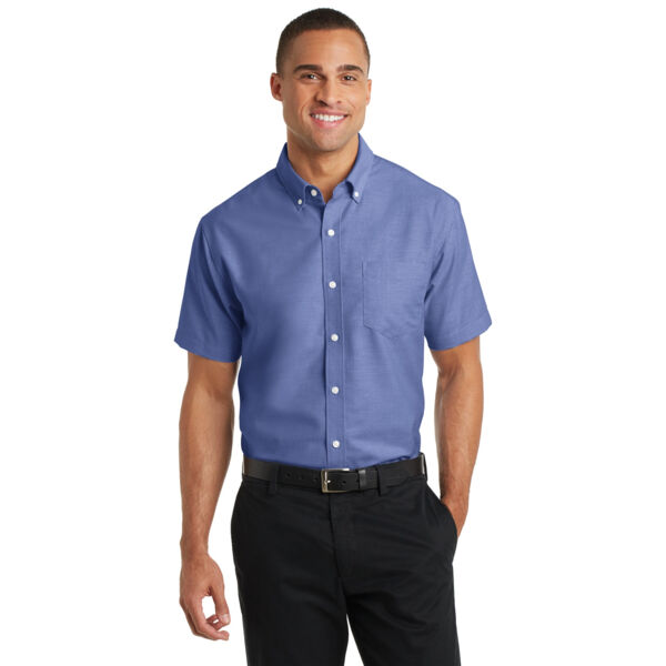Short Sleeve SuperPro ™ Oxford Shirt Thumbnail
