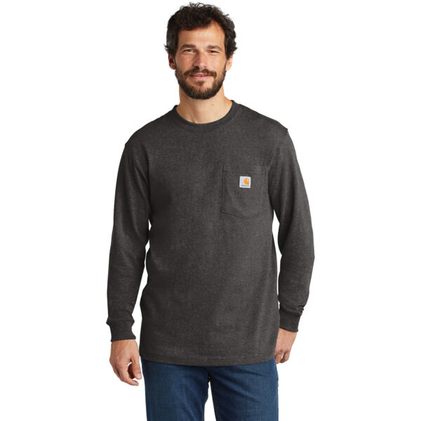 Workwear Pocket Long Sleeve T Shirt Thumbnail