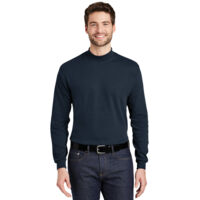Interlock Knit Mock Turtleneck Thumbnail