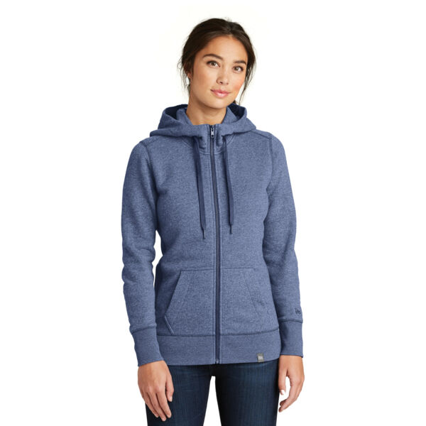 Ladies French Terry Full Zip Hoodie Thumbnail