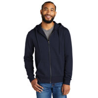 Unisex Organic French Terry Full Zip Hoodie Thumbnail