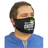 Adult/Child Soft Breathable Cotton/Poly t-Shirt Face Covering - 1-Ply (10-Pack) Thumbnail