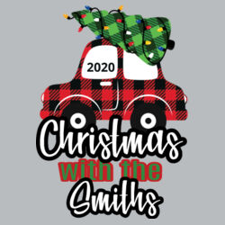 Customizable Christmas with the Family Name Buffalo Plaid Car  - ™ Toddler Fine Jersey Tee Design