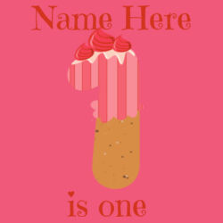 1st Birthday Personalized Name Shirt - ™ Infant Football Fine Jersey Bodysuit Design