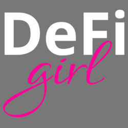 DeFi Girl Customizable - Women's Triblend Short Sleeve Tee Design