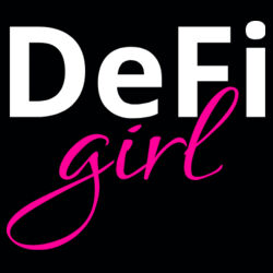DeFi Girl Customizable - Women's Triblend Short Sleeve Tee Design