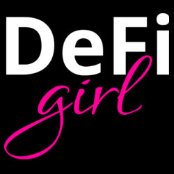 DeFi Girl Customizable - Custom Bandana Face Cover (5-Pack) Design