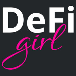 DeFi Girl Customizable - Toddler Core Cotton Tee Design