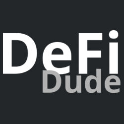 DeFi Dude Customizable - Core Cotton Tee Design