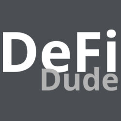 DeFi Dude Customizable - Core Cotton Ringer Tee Design