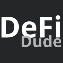 DeFi Dude Customizable - Youth Long Sleeve Core Cotton Tee Design