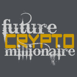 Future Crypto Millionaire customizable - Core Cotton Ringer Tee Design