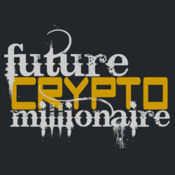 Future Crypto Millionaire customizable - Youth Core Cotton Tee Design