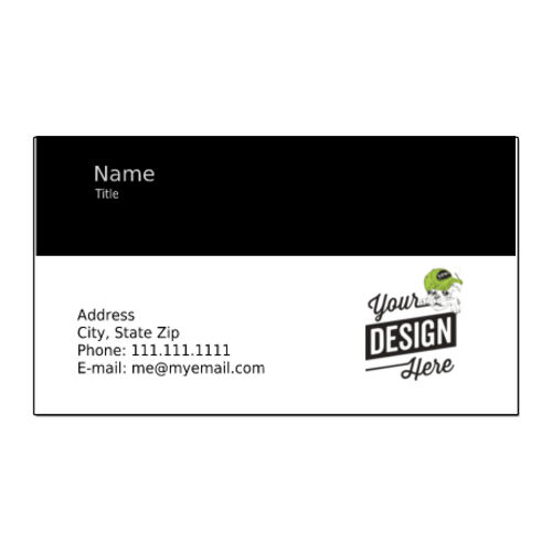 Template 4 - Full Color 3.5" X 2" Horizontal Business Cards Thumbnail