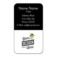 Port BC Template 1 - Full Color 2"  X 3.5" Vertical Rounded Corner Business Cards Thumbnail