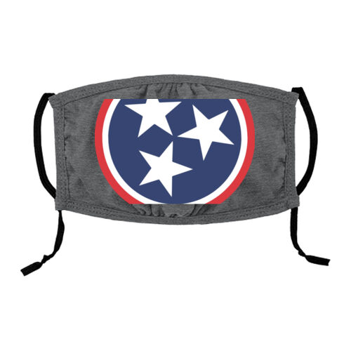 TN Tri-Star - Custom Washable Face Mask Thumbnail