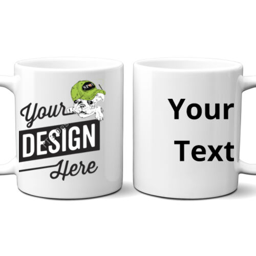 Custom  - 11 oz Ceramic Mug, UV Protected, FDA Compliant, Microwave and Dishwasher Safe Thumbnail