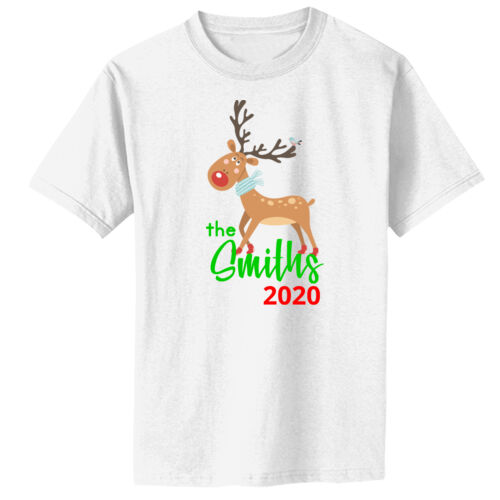 Family Name Reindeer - Toddler Core Cotton Tee Thumbnail