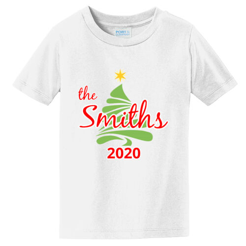 Custom Name Christmas Tree - ® Toddler Fan Favorite Tee Thumbnail