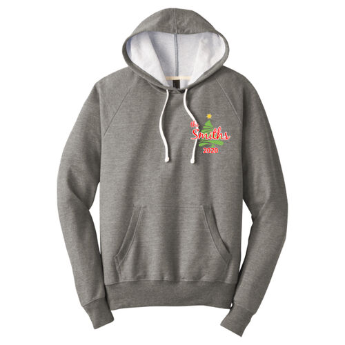 Custom Name Christmas Tree - ® Perfect Tri ® French Terry Hoodie Thumbnail