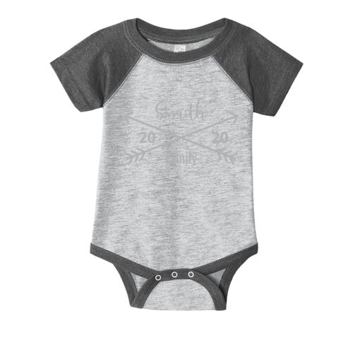 Crossed Arrow Family Name  - ™ Infant Baseball Fine Jersey Bodysuit Thumbnail
