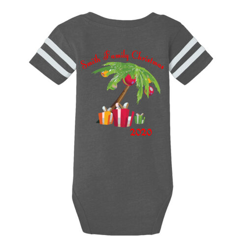 Family Name Christmas Palm - ™ Infant Football Fine Jersey Bodysuit Thumbnail