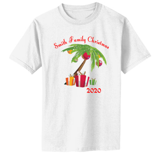 Family Name Christmas Palm - Infant Core Cotton Tee Thumbnail