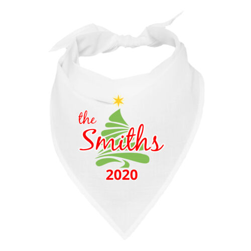 Custom Name Christmas Tree - Custom Bandana Face Cover (5-Pack) Thumbnail