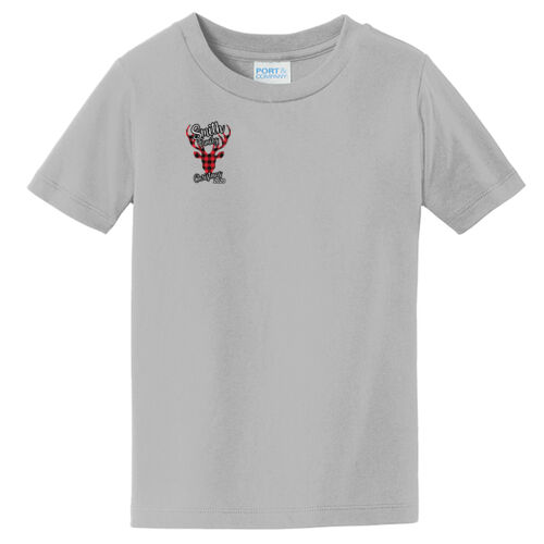 Customizable Family Name Buffalo Plaid Deer - ® Toddler Fan Favorite Tee Thumbnail