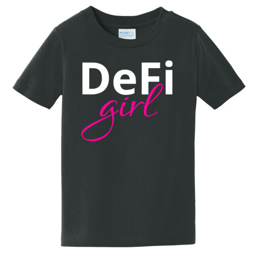 DeFi Girl Customizable - Toddler Fan Favorite Tee Thumbnail