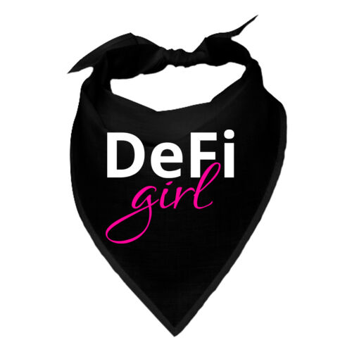 DeFi Girl Customizable - Custom Bandana Face Cover (5-Pack) Thumbnail