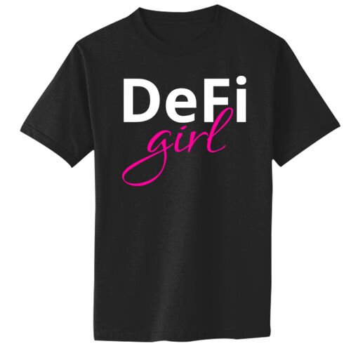 DeFi Girl Customizable - Toddler Core Cotton Tee Thumbnail