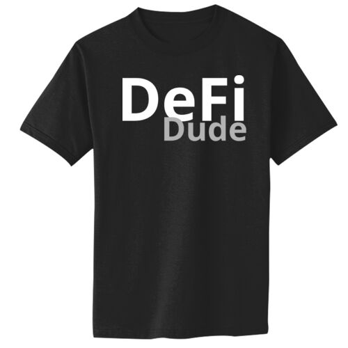 DeFi Dude Customizable - Toddler Core Cotton Tee Thumbnail