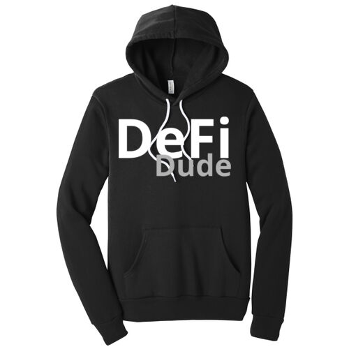 DeFi Dude Customizable - Unisex Sponge Fleece Pullover Hoodie Thumbnail