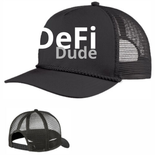 DeFi Dude Customizable - 5 Panel Snapback Cap Thumbnail